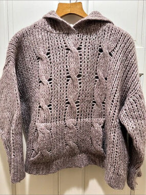 Matta Alpaca Hoodie Sweater Size Medium